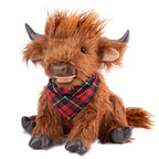 Highland Cow Plush – Weighted Toy for Kids & Adults