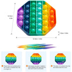 4-Pack: Bubble Popper Anti - Stress Fidget Toy