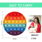 4-Pack: Bubble Popper Anti - Stress Fidget Toy