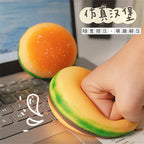Fun Hamburger Stress Ball | Squishy Fidget Toy for Anxiety Relief