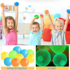 Glow in The Dark Sticky Balls | Squishy Stress Relief Sensory Fidget Toys