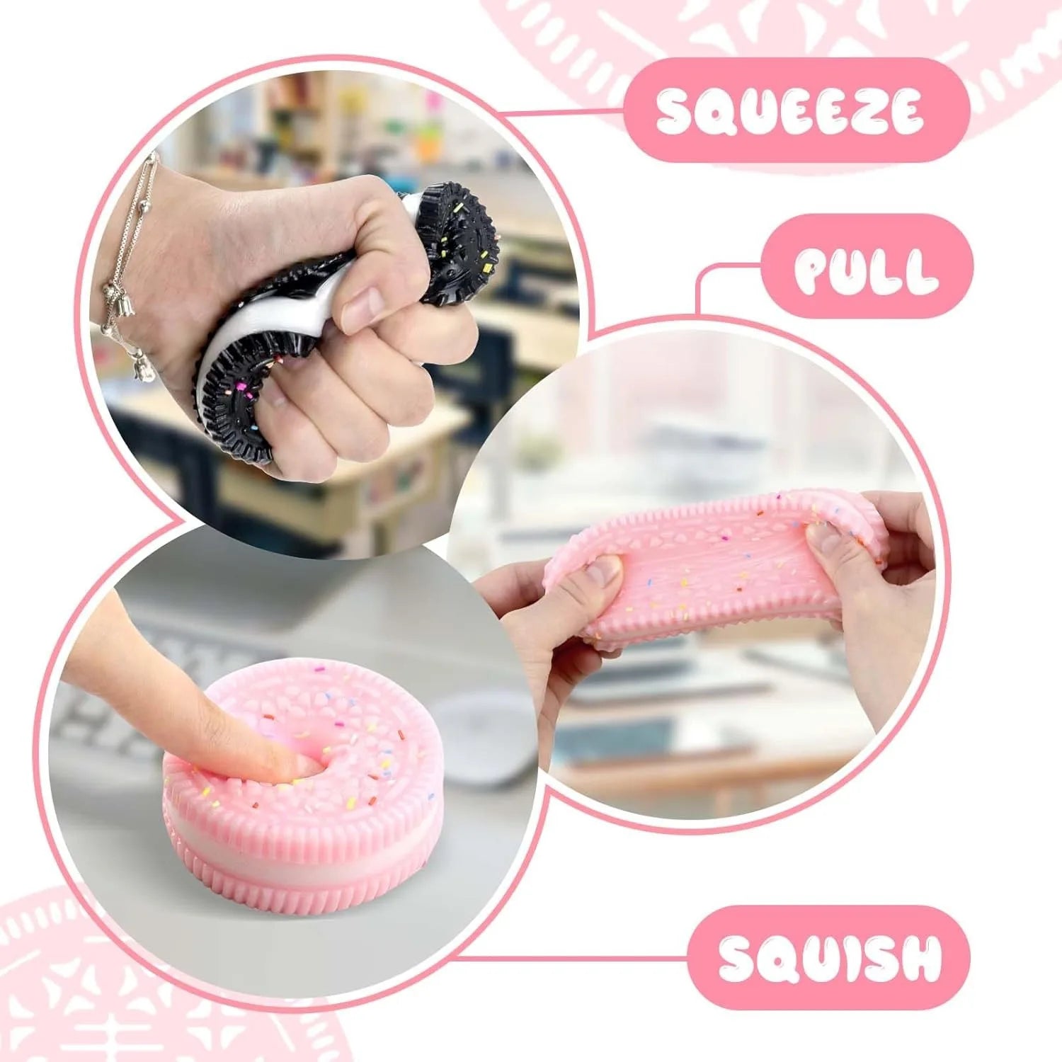 Ultra-Soft Squishy Stress Relief Toy | Kawaii Fidget Sensory Toy