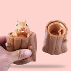 Squirrel Decompression Toy | Fun Fidget Sensory Gift for Kids and Adults