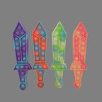 Big Fidget Play Swords Bubble Pop Toy